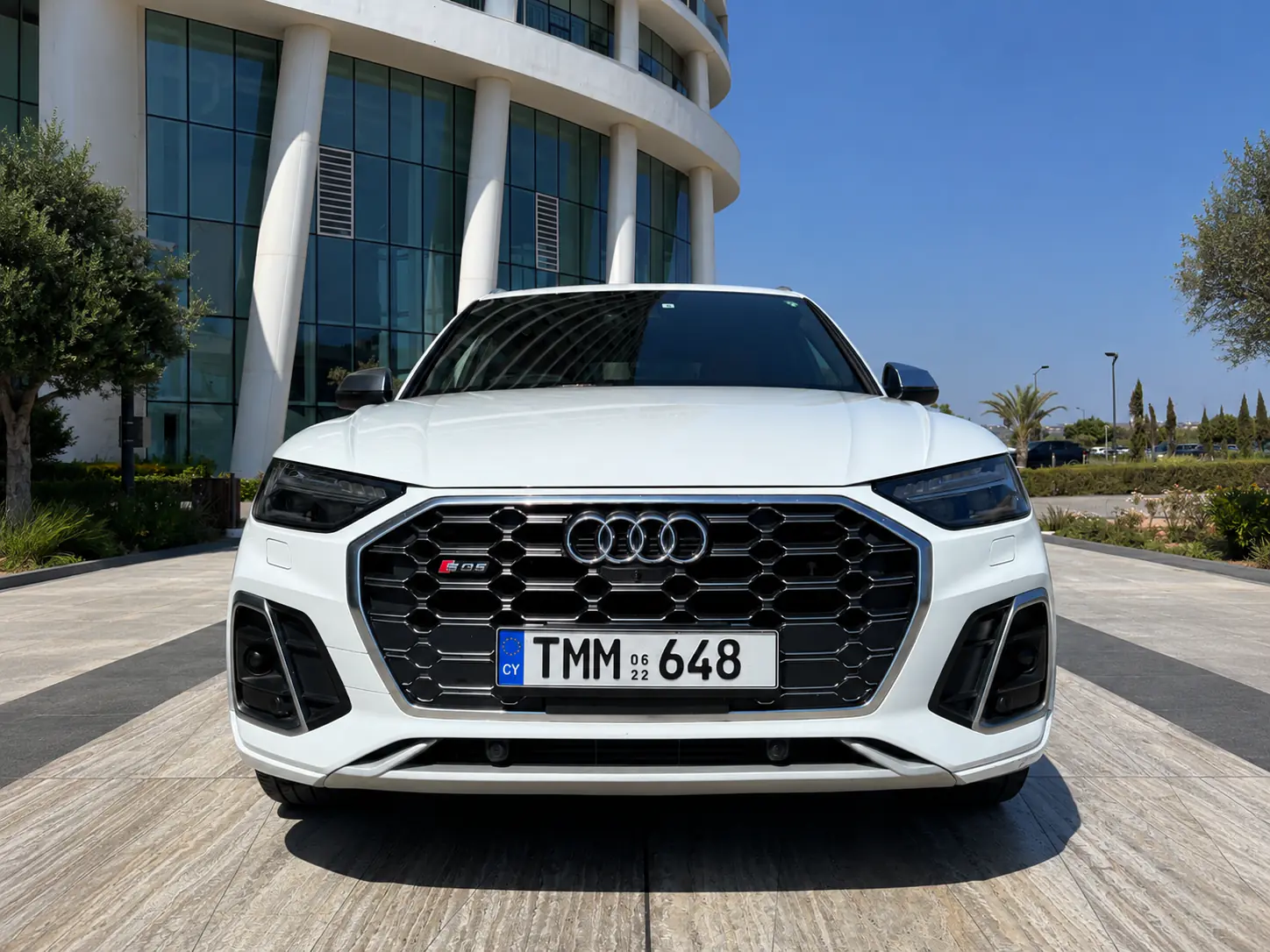 Audi SQ5 - front grille and performance styling