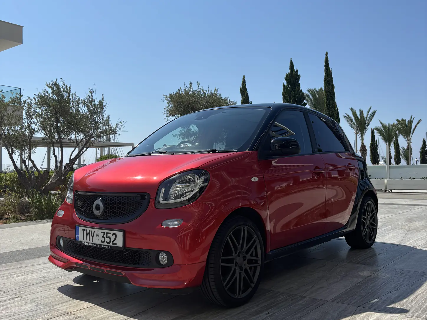 Red Smart Brabus